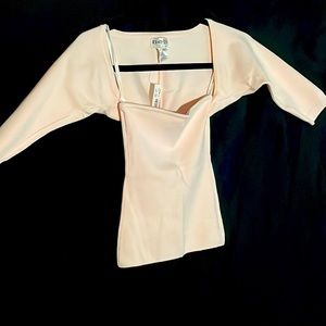 Tube top with sleeve rap (2 piece)